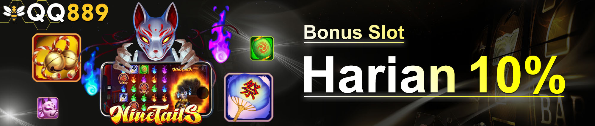 Bonus Slot Harian 10%